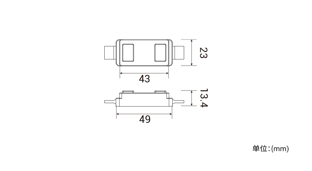 YD-DGY-23X50 方型点光源